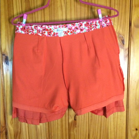 Lady Hagen Orange Sport Skirt/Skort - Picture 6 of 8